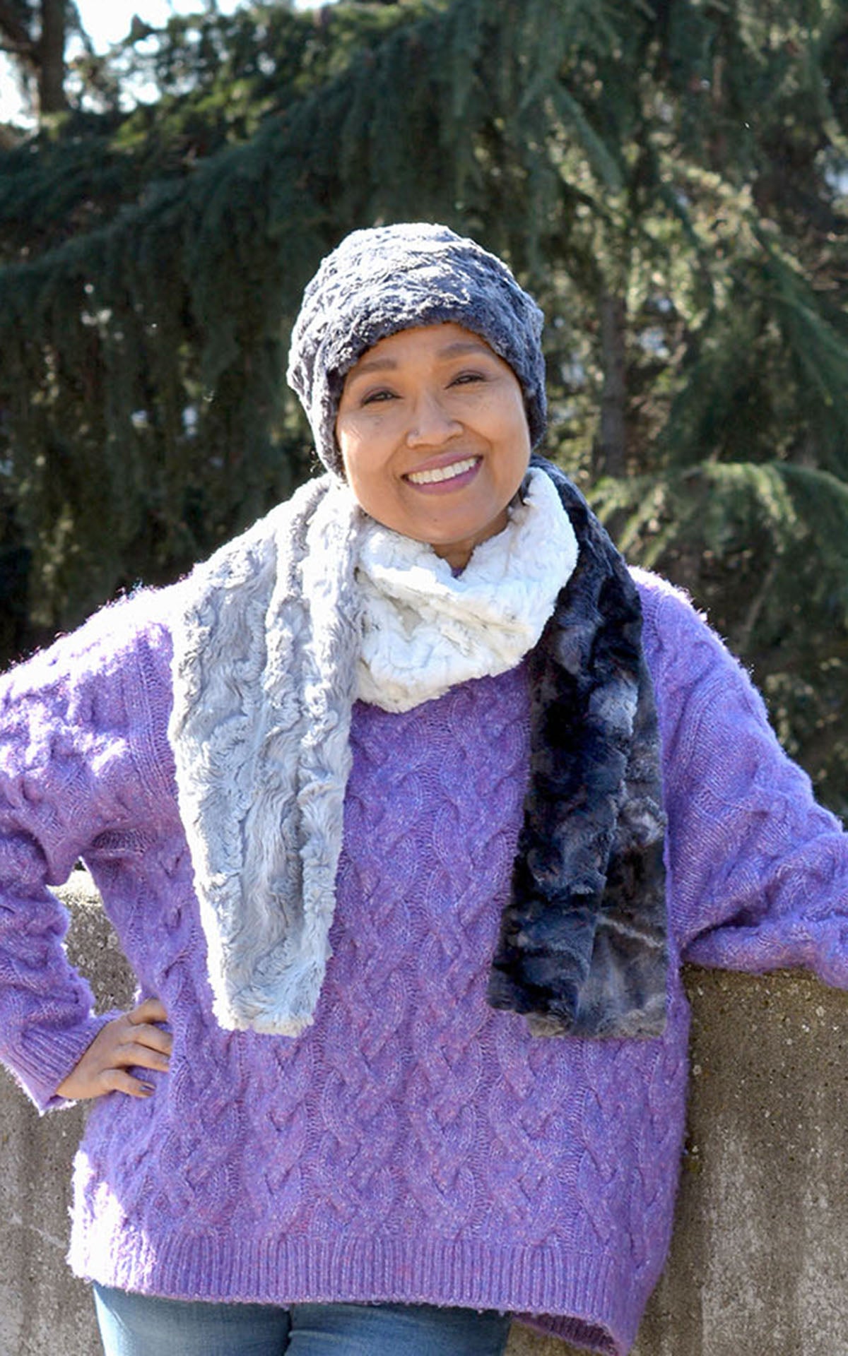 Women’s Color Block Scarves Collection | Handmade in Seattle WA | Pandemonium Seattle