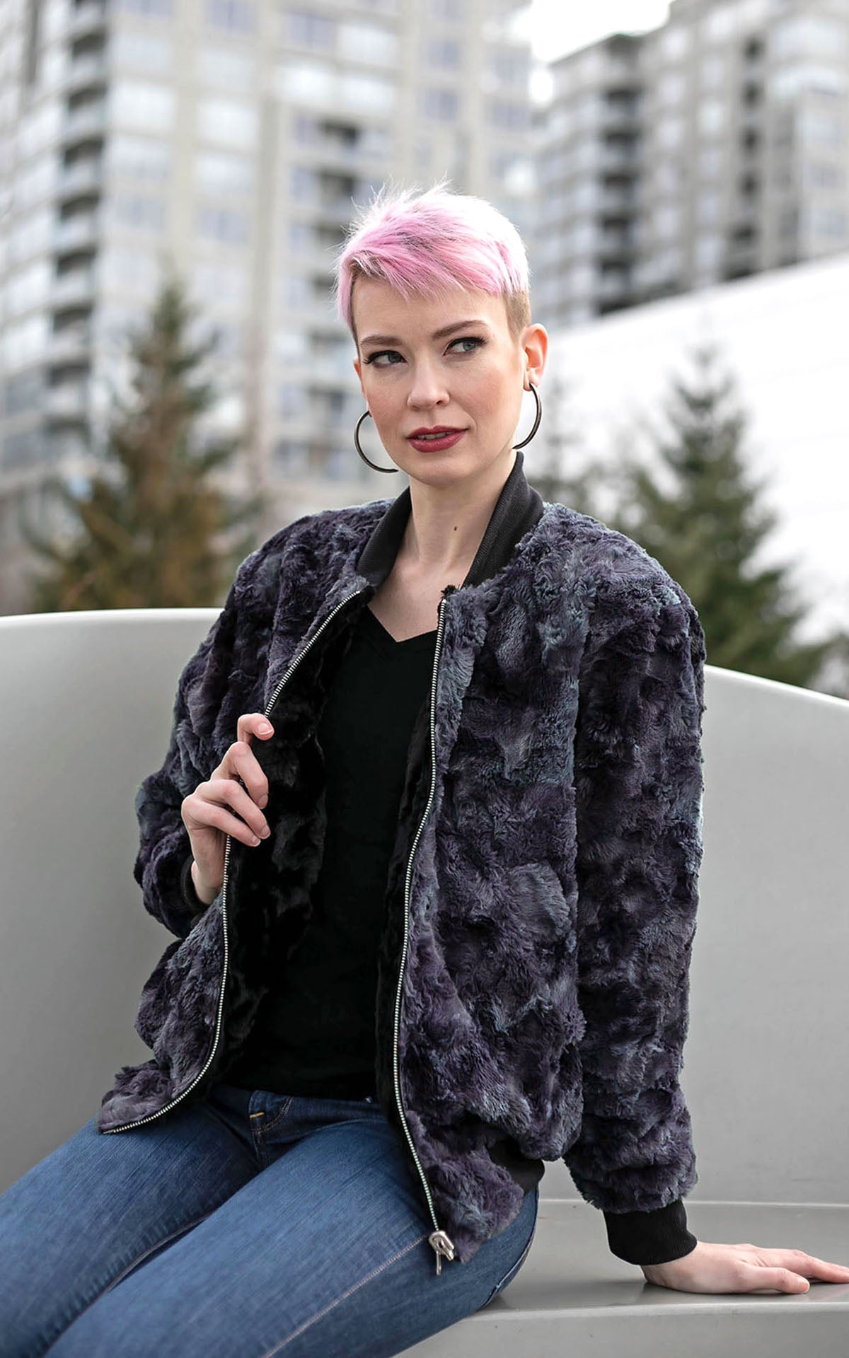 Women’s Amelia Bomber Jacket Collection | Handmade in Seattle WA | Pandemonium Seattle