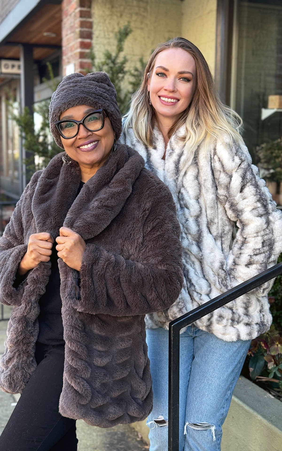 Cardi Coat Collection | Royal Opulence Faux Furs | Handmade in Seattle WA by Pandemonium Millinery