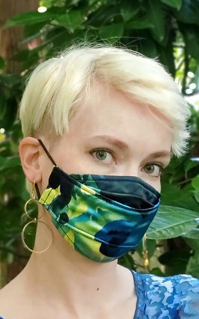 Women’s Civilian Face Masks Collection in Three Sizes and Styles | Handmade in Seattle WA USA | Pandemonium Millinery