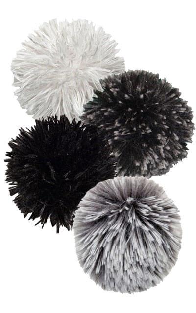 Pom Pom Brooch Collection | Handmade in Seattle WA | Pandemonium Millinery