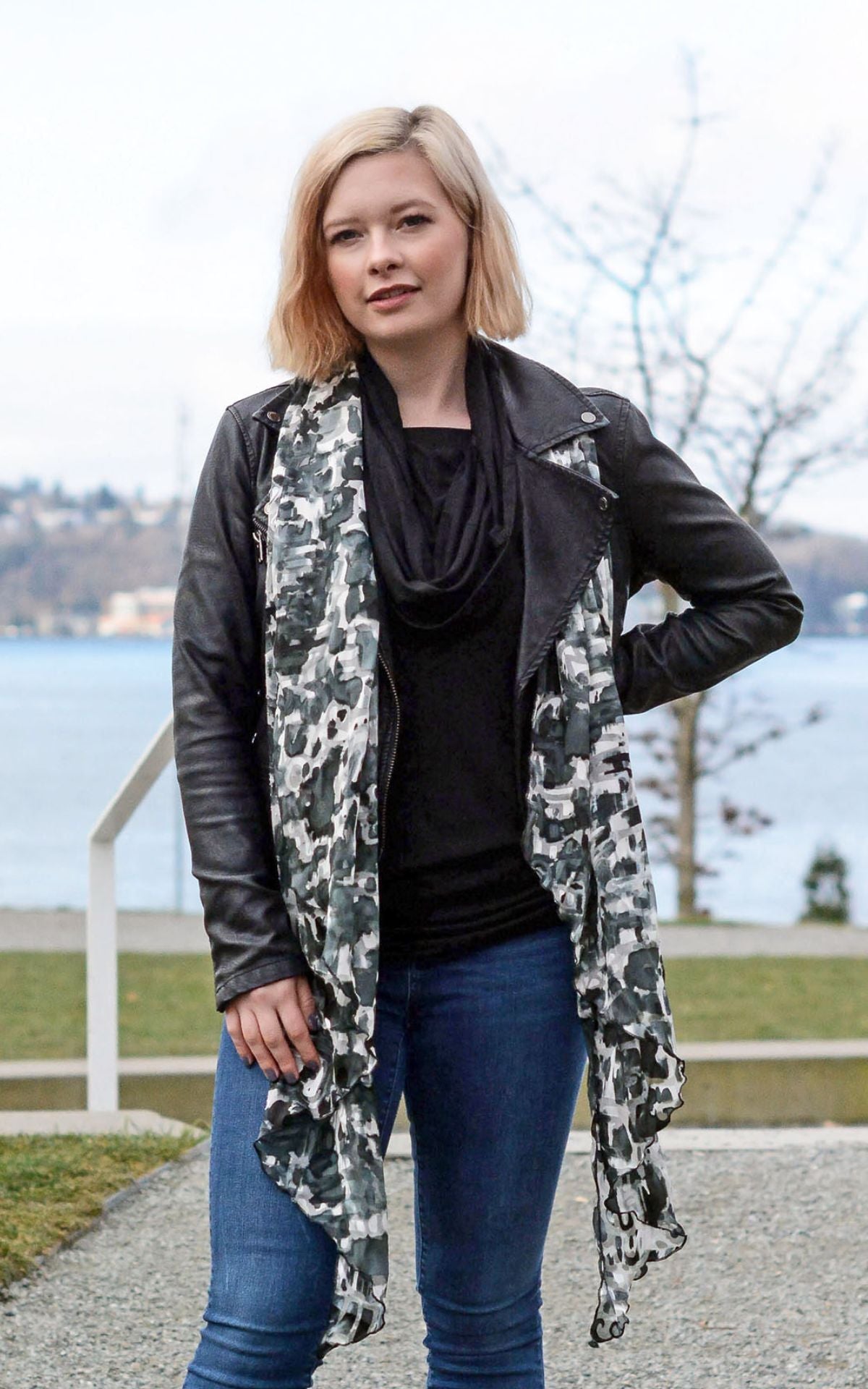 Handkerchief Scarves in Assorted Fabrics for Pandemonium Seattle Scarf Collection