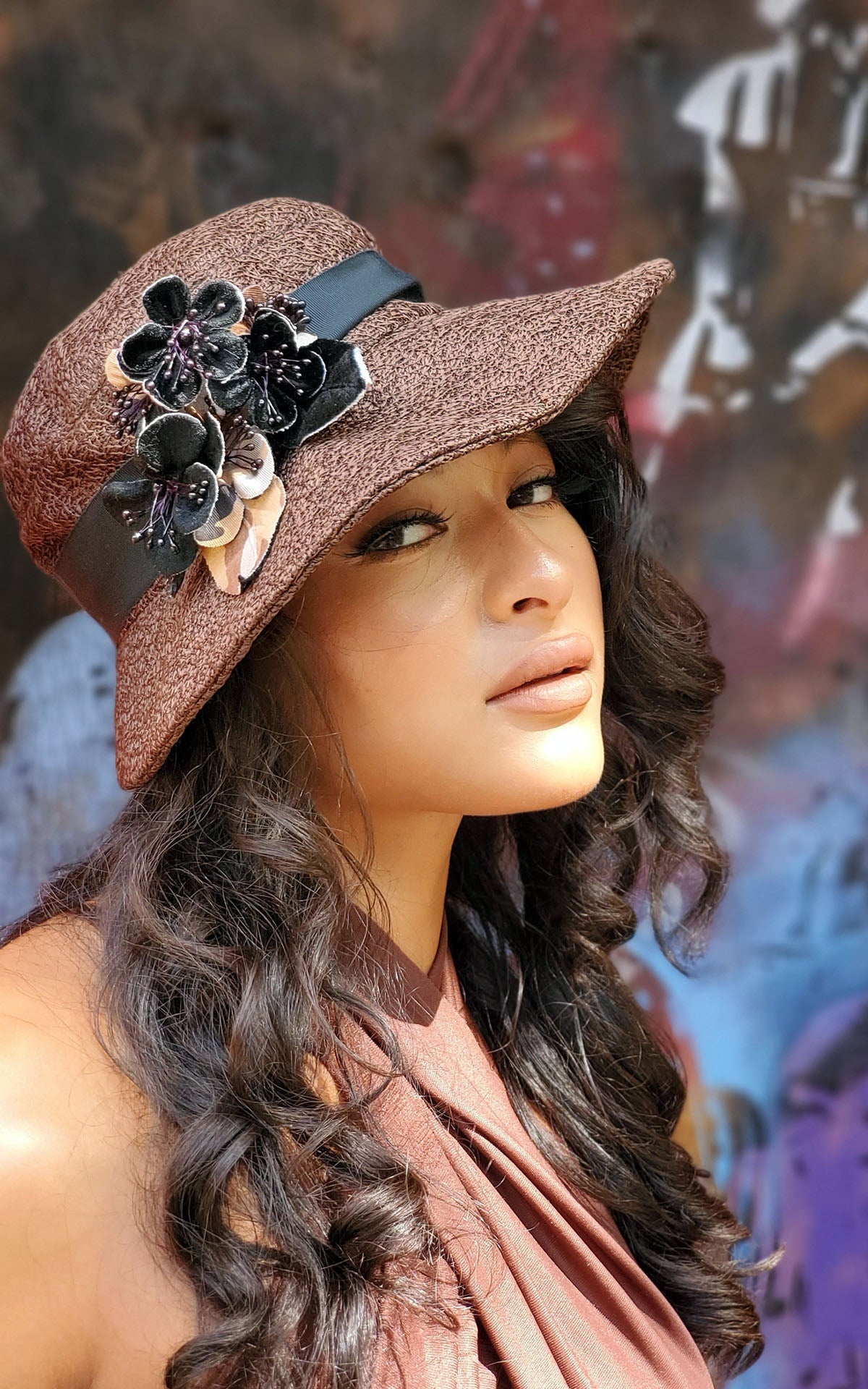 Katherine Hat Exclusively Handmade by Pandemonium Millinery