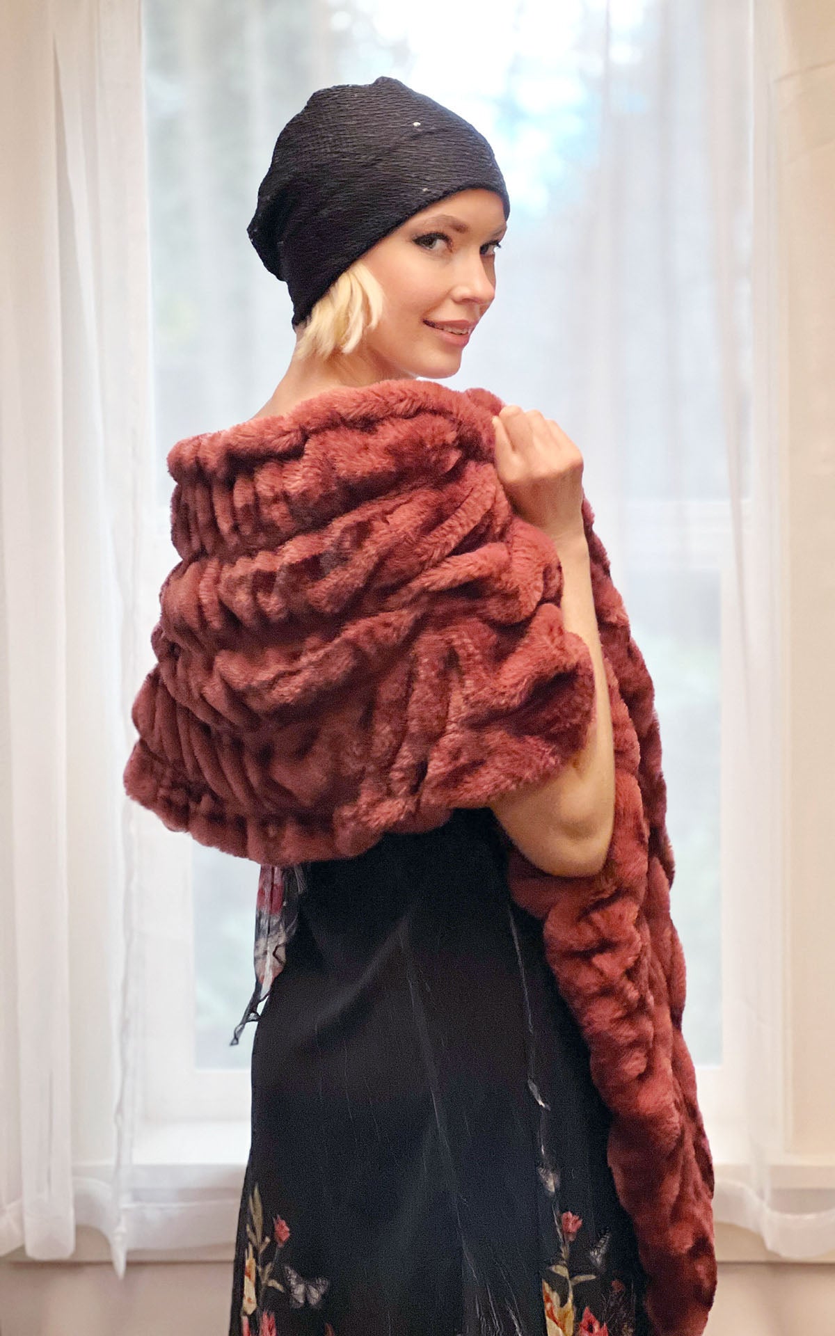Women’s Stole Collection | Handmade in Seattle WA | Pandemonium Hats
