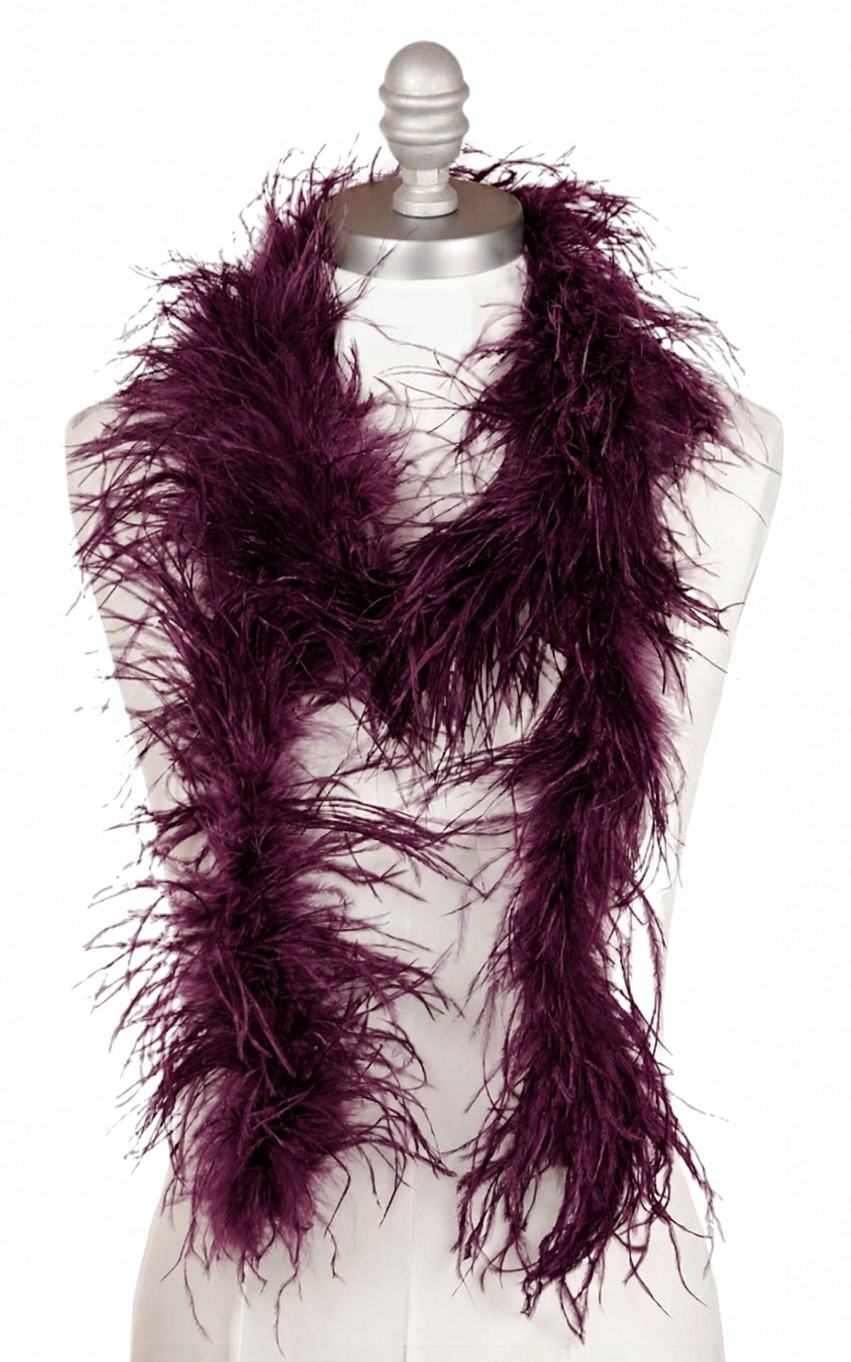 Ostrich Feather Boa | Mulberry | Pandemonium Seattle