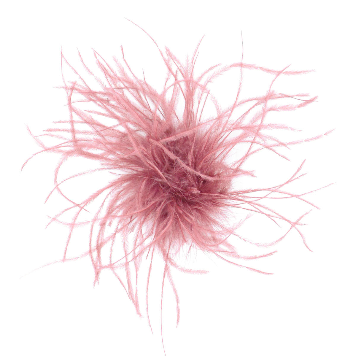 Ostrich Feather Brooch | Cherry Blossom | Pandemonium Seattle
