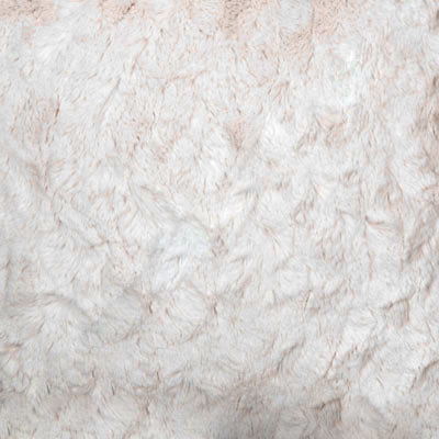 Swatch of Vintage Ivory Faux Fur | Available in Skinny Scarf | Handmade by Pandemonium  | Seattle WA