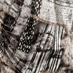 Swatch Image of Tombstone Velvet from Leigh Young Collection
