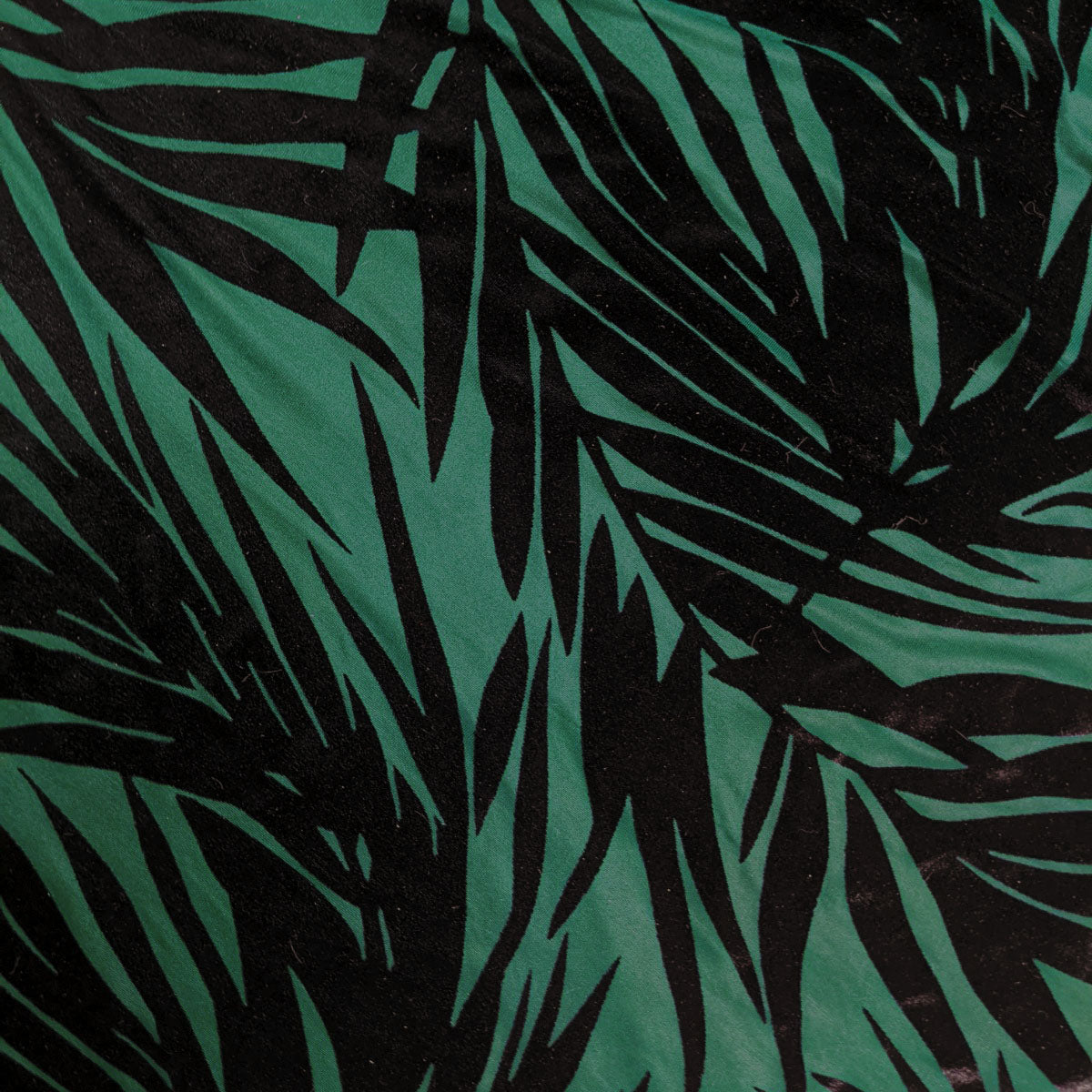 Swatch Image of Island Palm Velvet from Leigh Young Collection