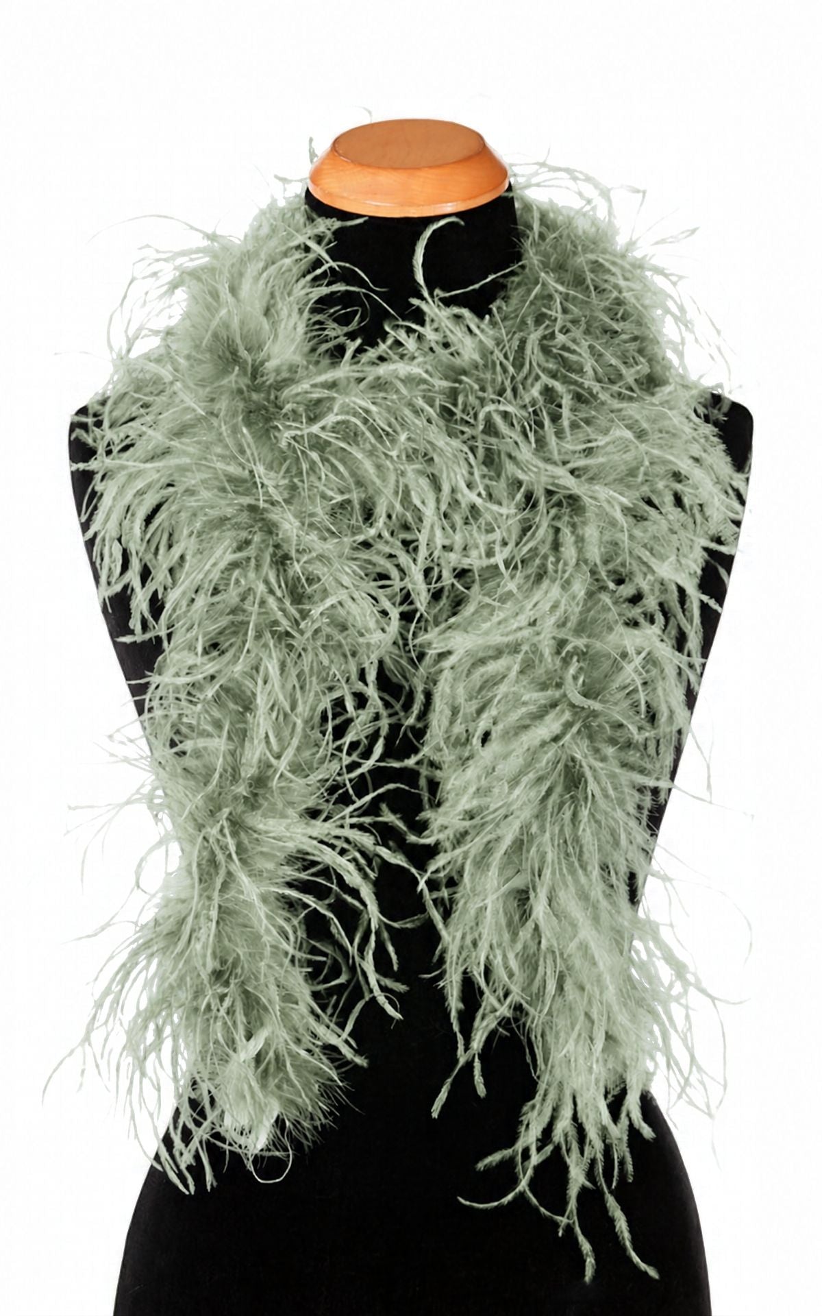 Ostrich Feather Boa | Soft Sage | Pandemonium Seattle