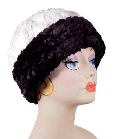 Women&#39;s Beanie Hat, Reversible and Faux Fur - Cuddly Faux Furs