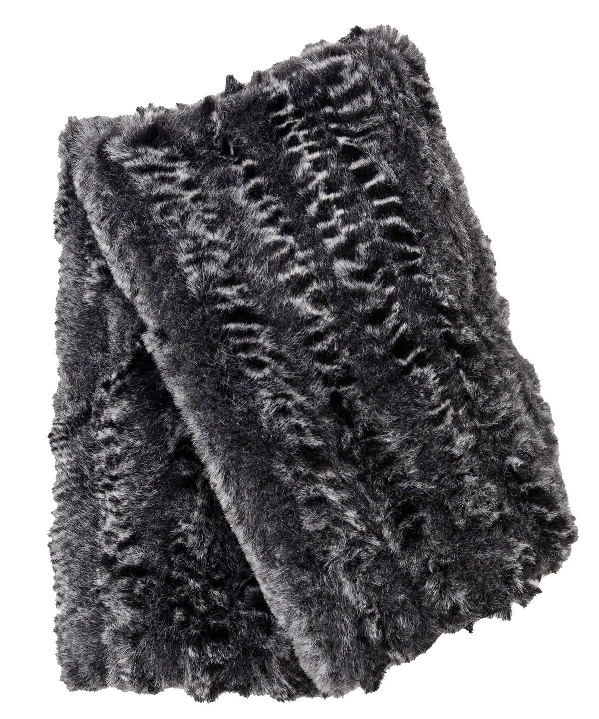 Reversible Fingerless Gloves | Rattle N Snake Luxury Faux Fur | Pandemonium Millinery