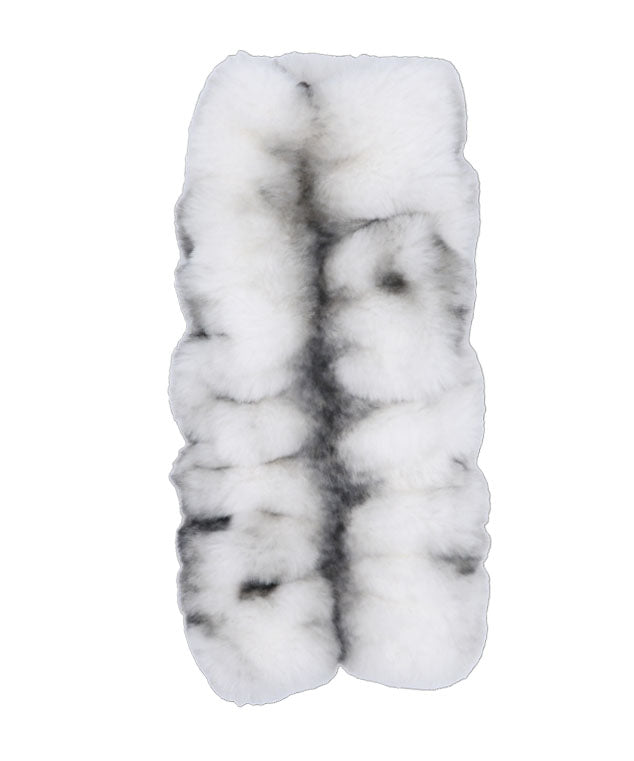 Royal Opulence Fingerless Gloves Mid in Aspen Faux Fur by Pandemonium Seattle.