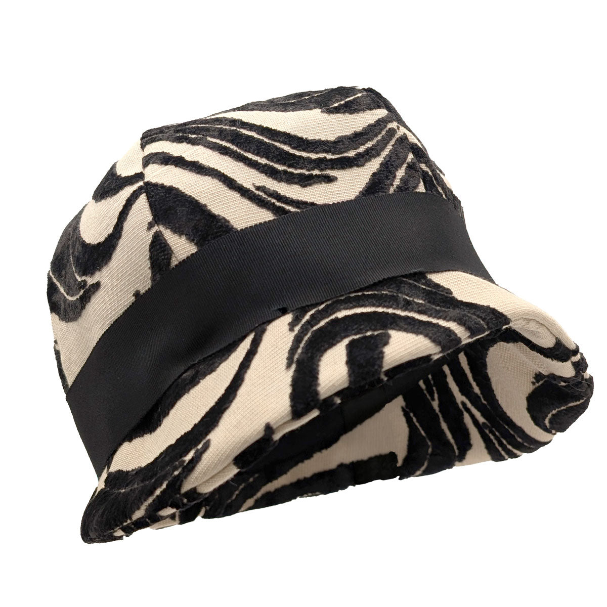 Grace Cloche Style Hat - Waves Upholstery
