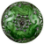 Green Glass Button