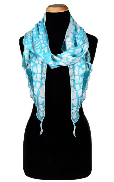 Handkerchief Scarf - White Caps on Water (One Left)