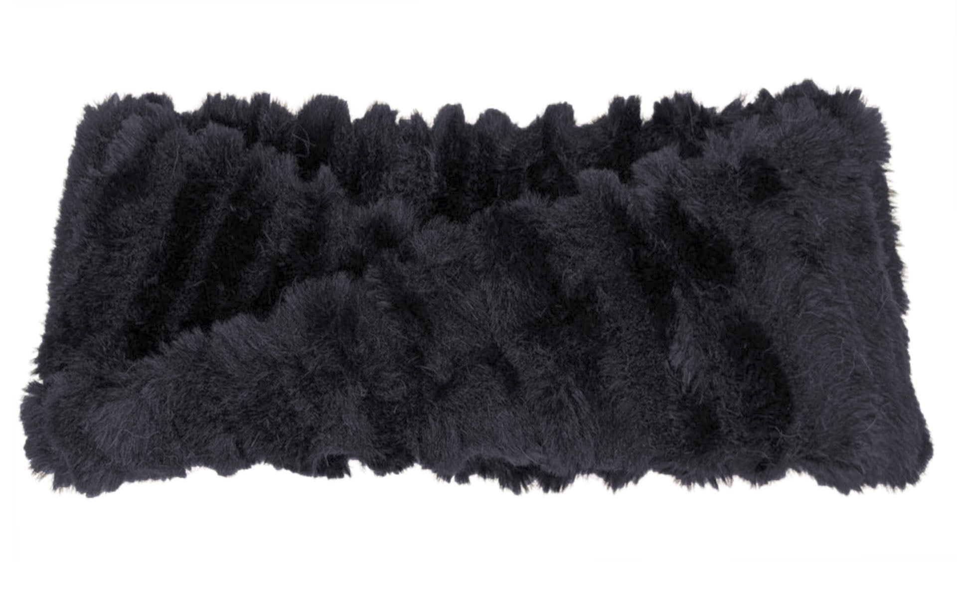 Headband Cirrus Faux Fur in Honey handmade in USA by Pandemonium Seattle