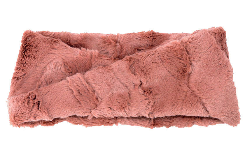 Headband| Cuddly Faux Fur in Cool Gray | Handmade in the USA bye Pandemonium Seattle