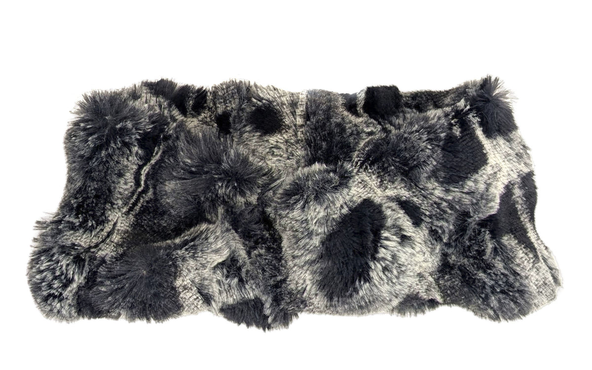 Headband | Cloudwalk Faux Fur in Shadow | Handmade In Seattle, WA,  USA | By Pandemonium Millinery  