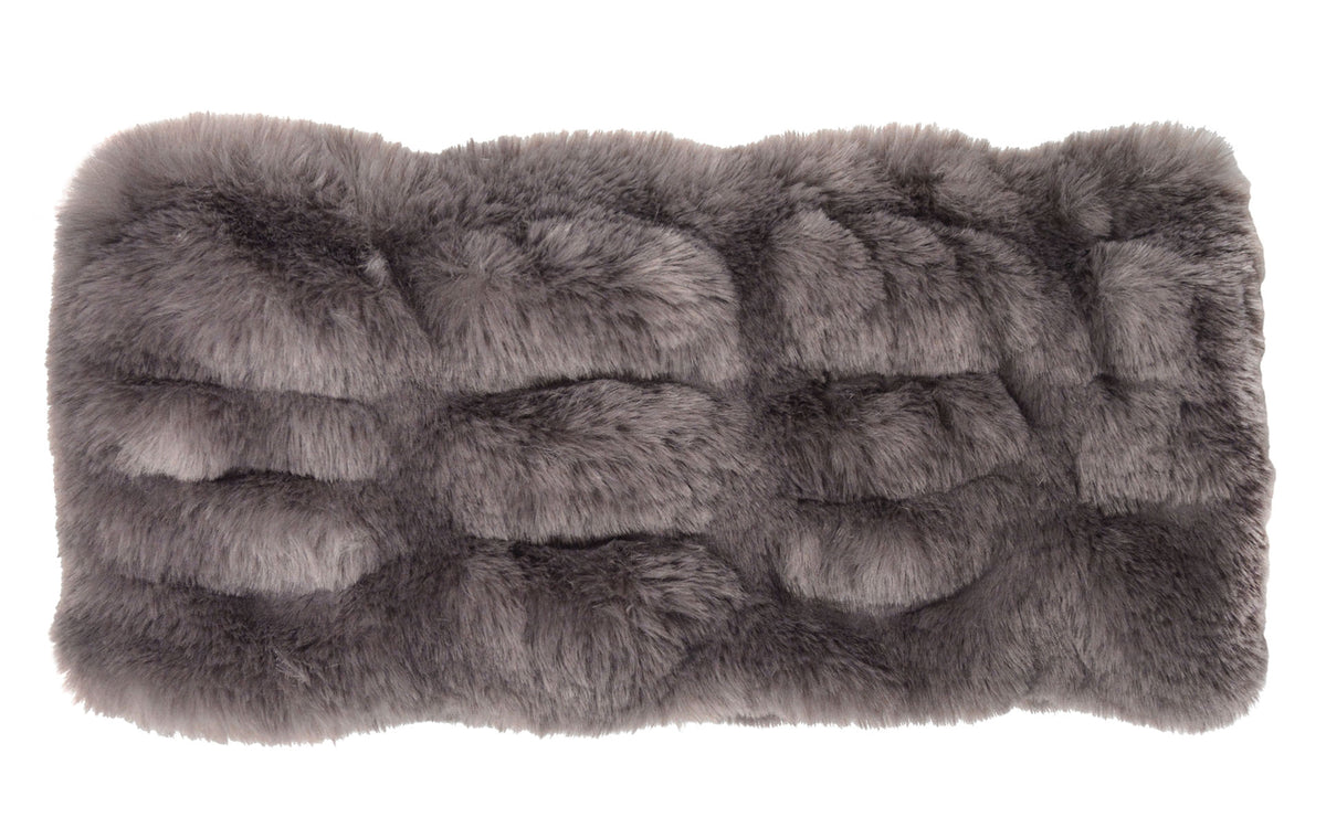 Ear/Neck Cozy Wide Royal Opulence In Mink Gray