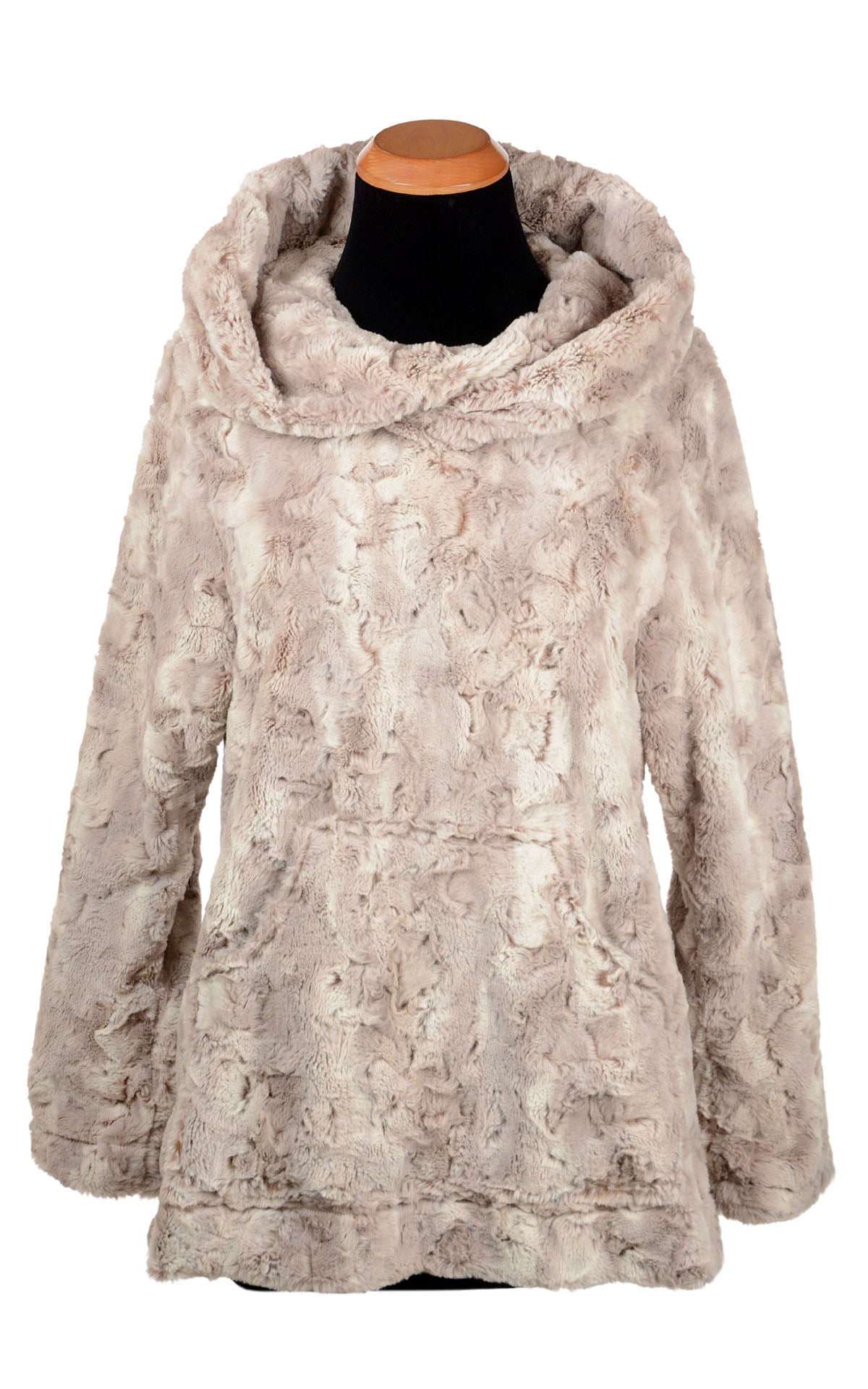 Hood Lounger | Luxury Faux Fur in Café Au Lait | Seattle, WA USA