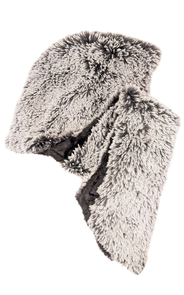 Hoody Scarf - Fox Faux Fur with Cuddly Fur - Pandemonium Millinery