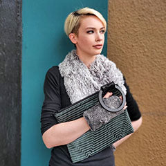 Paris Clutch - Chenille in Upholstery (Limited Availability)