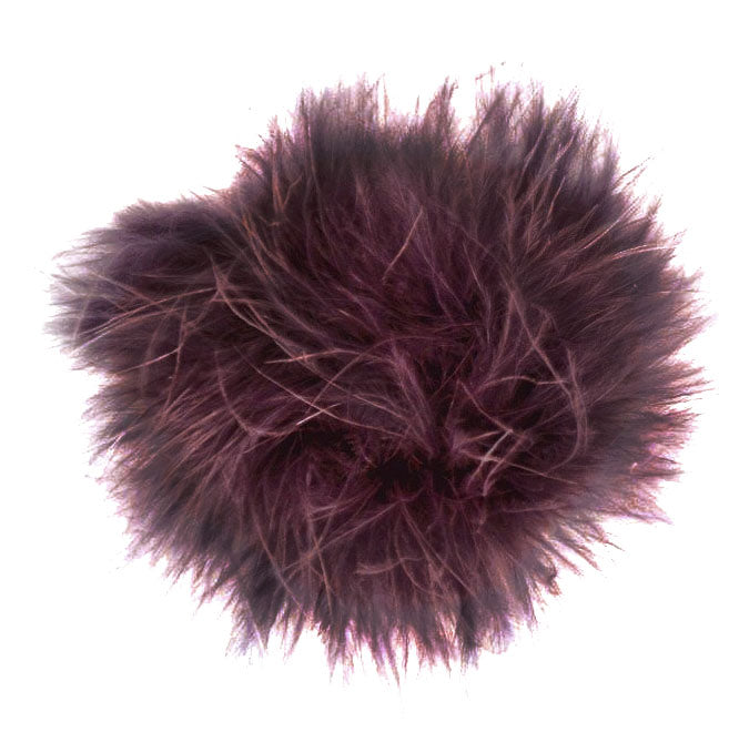 Marabou Feather Brooches - Solid