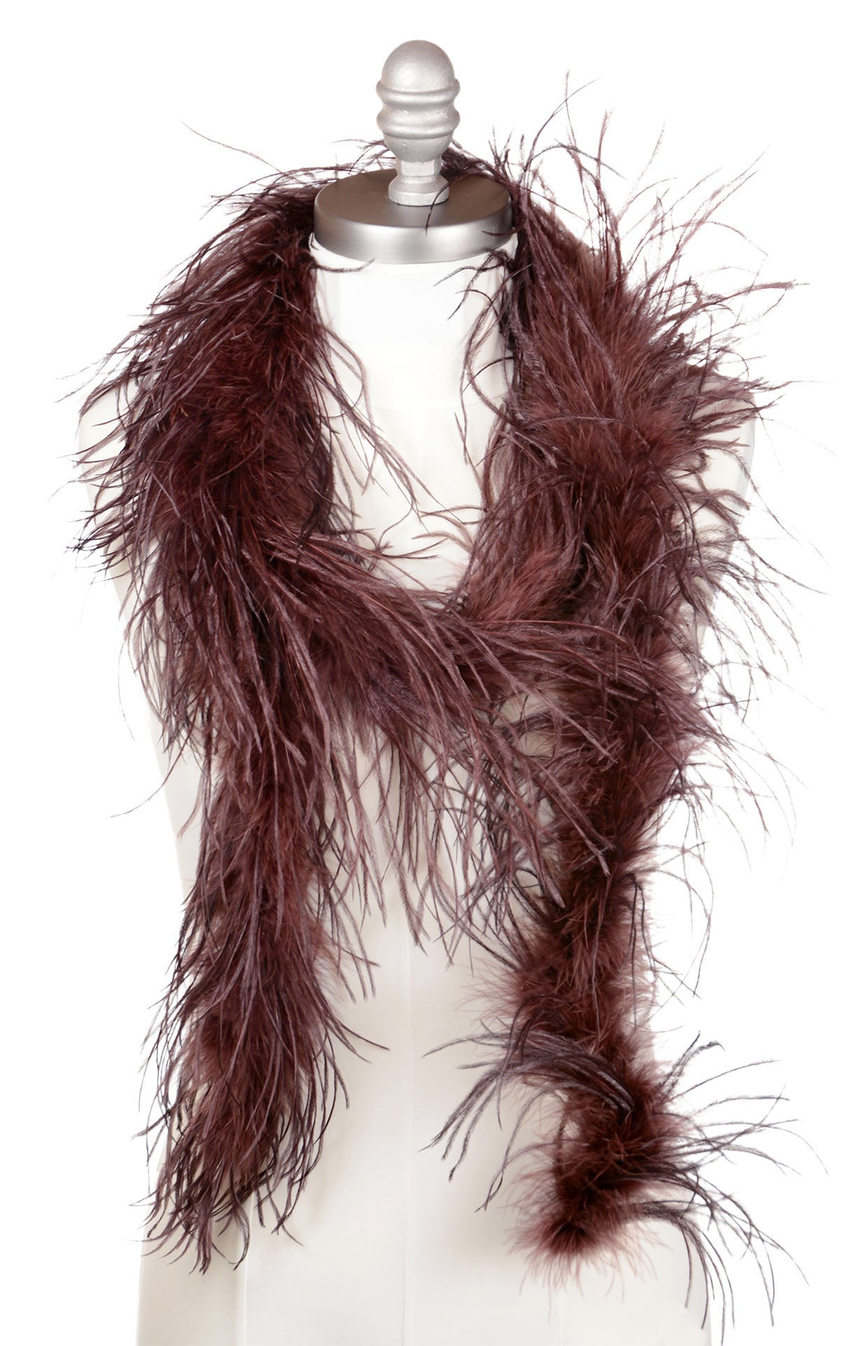 Ostrich Feather Boa | Chocolate | Pandemonium Seattle