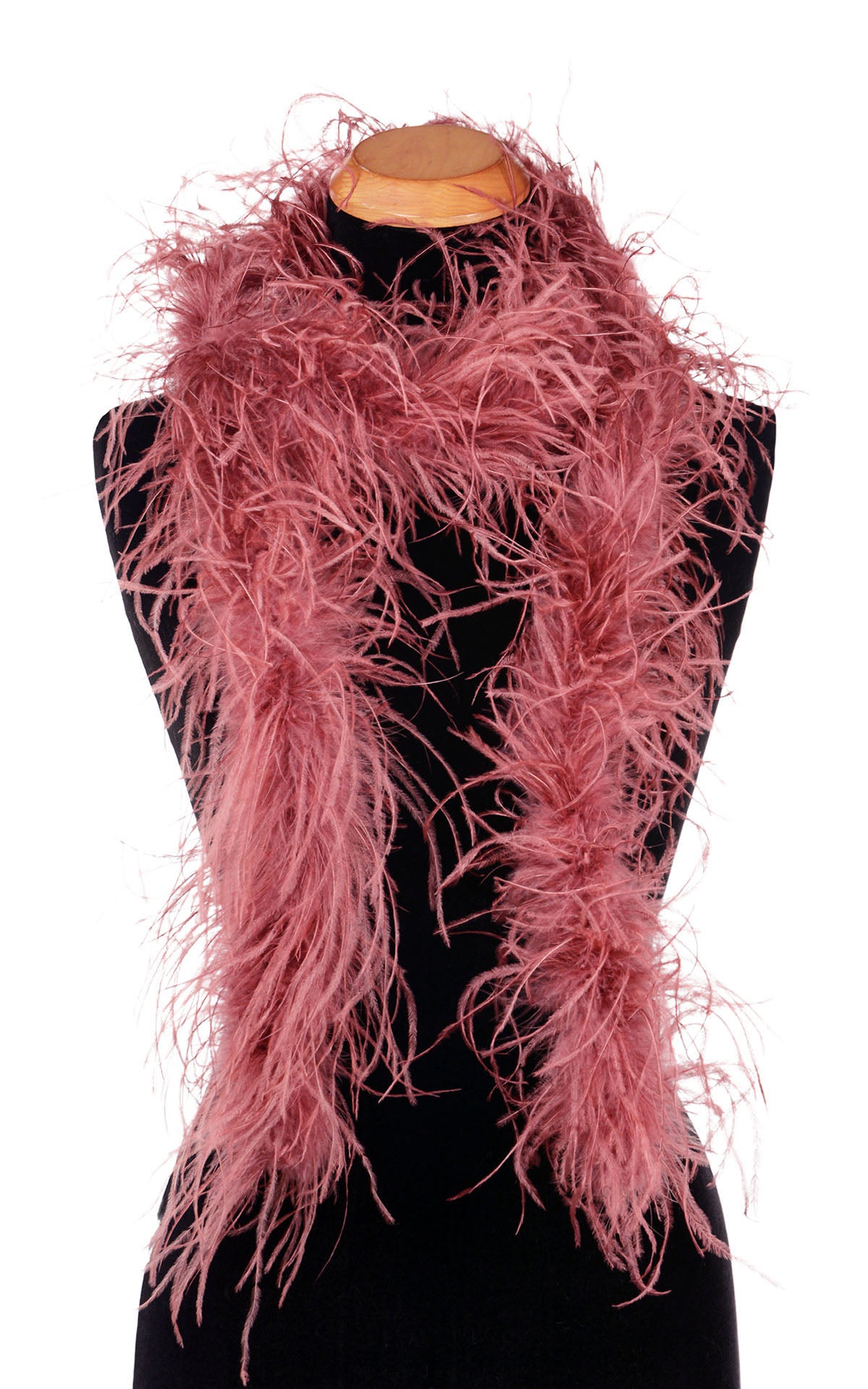 Ostrich Feather Boa | Pomegranate | Pandemonium Seattle