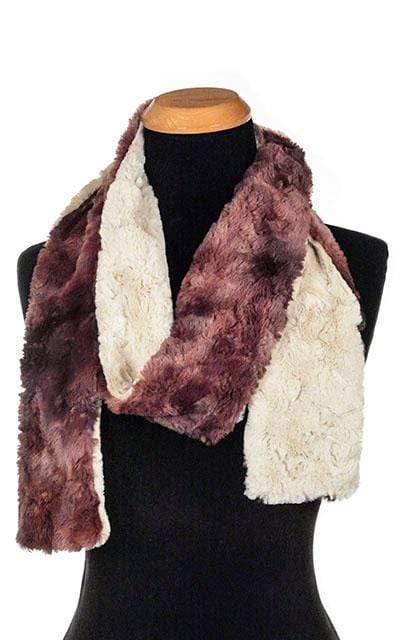 Pandemonium Millinery Classic Scarf - Two-Tone, Luxury Faux Fur in Highland (Meadow - SOLD OUT) Scarves Wholesale