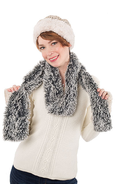 Pandemonium Millinery Classic Scarf - Fox Faux Fur Scarves