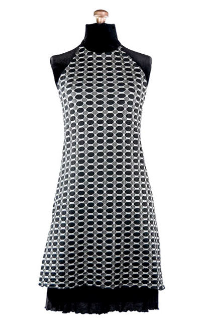 Halter Dress | Solar Eclipse with Abyss Jersey Knit | Handmade in the USA by Pandemonium Millinery