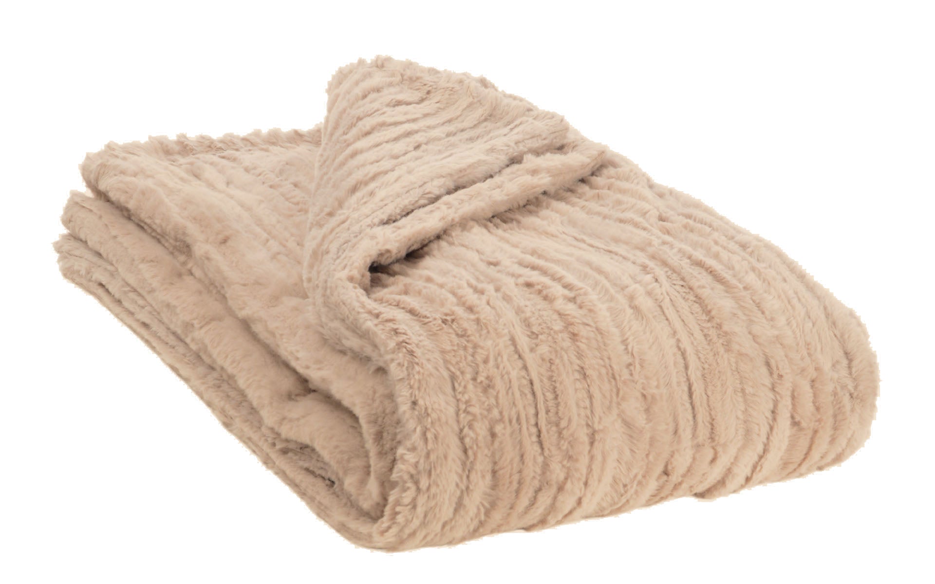 Throw Blanket | Cirrus Faux Fur in Honey | Handmade in USA by Pandemonium Seattle