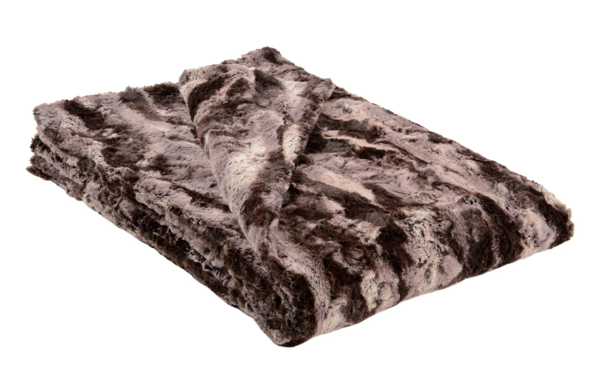 Pet Blanket | Shown in Luxury Faux  Fur in Mocha | By Pandemonium Seattle