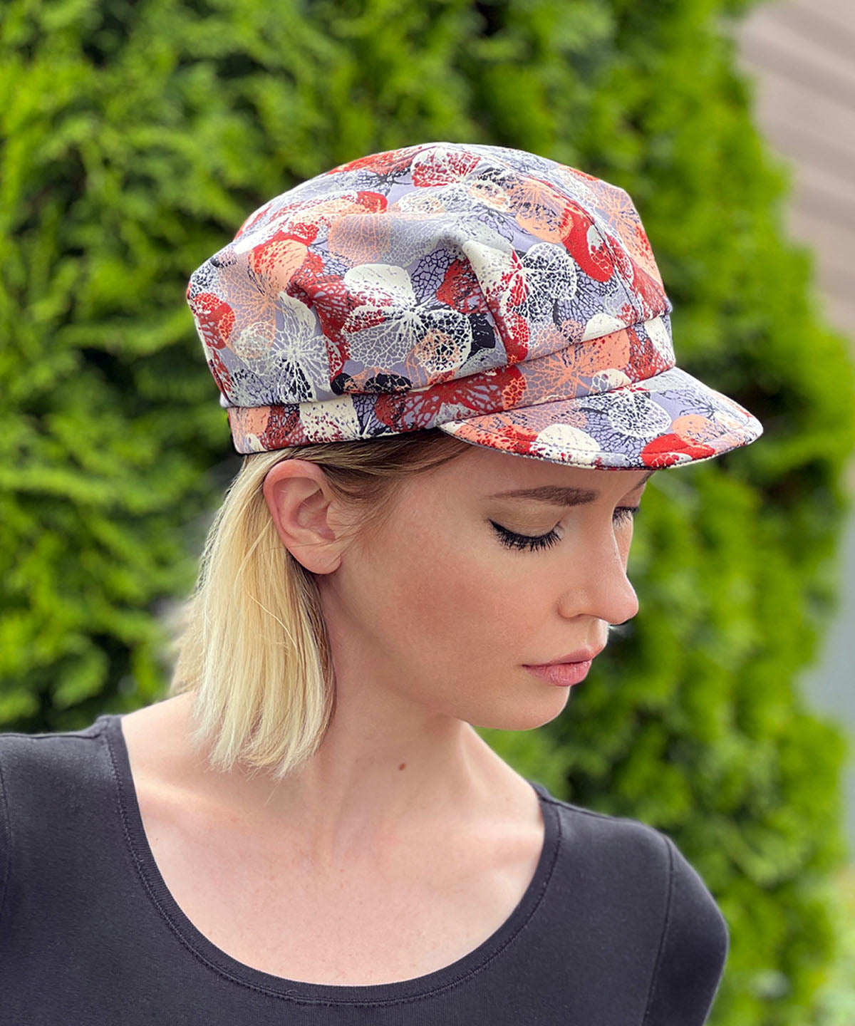 Valerie Cap Style - Paper Flowers