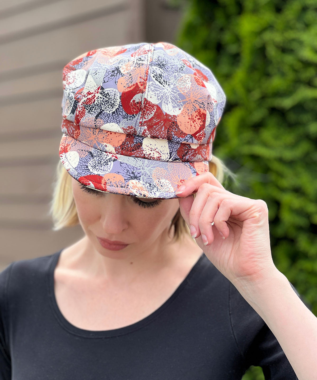 Valerie Cap Style - Paper Flowers