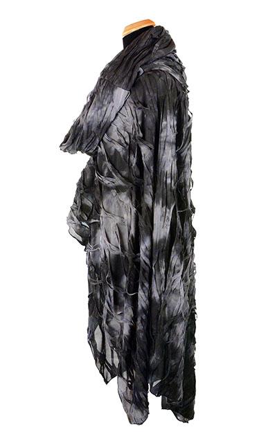 Badlands Cloak in Andromeda Celestial Trellis. Side view of the cloak. Leigh Young Collection | Seattle Washington