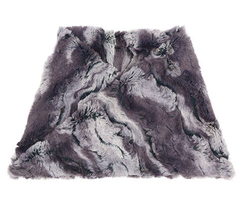 Men's Neck Warmer Muddy Waters | Brownish Faux Fur | By Pandemonium Seattle | Handmade in Seattle, WA