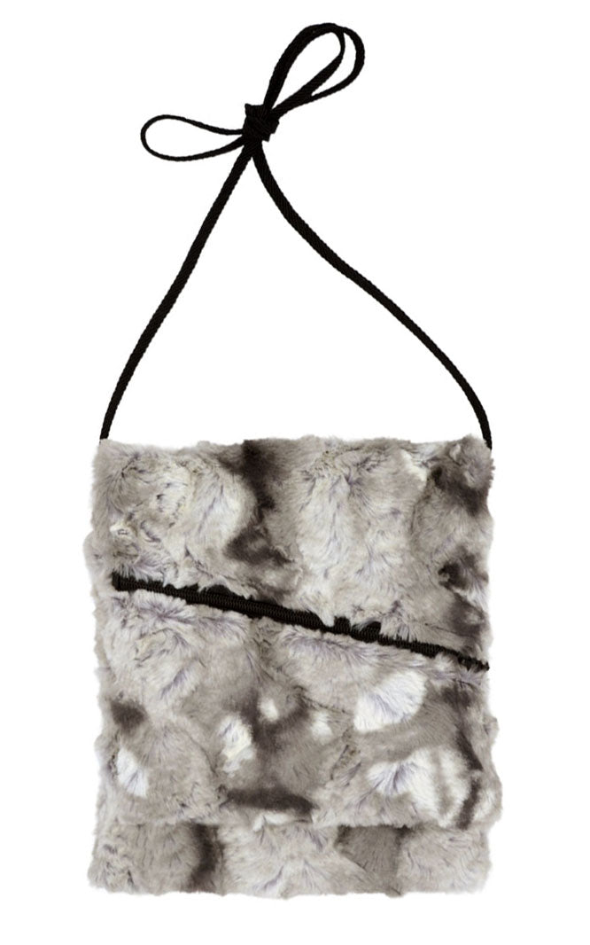 Swatch Image | Rainier Sky Faux Fur | Handmade in the USA by Pandemonium Seattle
