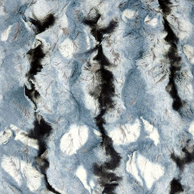 Swatch Image | Rainier Sky Faux Fur | Handmade in the USA by Pandemonium Seattle