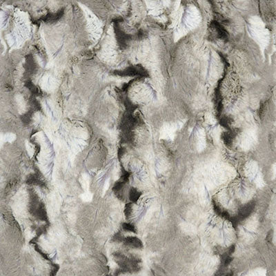 Cell Phone Case Swatch for Wristlet | White Water Luxury Faux Fur | Handmade in the USA by Pandemonium Seattle