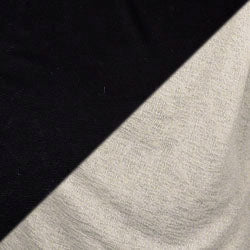 Swatch of Sandstone color, also shows lining in Abyss. Pandemonium Seattle.