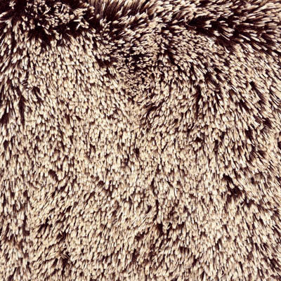  Silver Tipped Fox in Brown Faux Fur - Handmade in the USA by Pandemonium Seattle