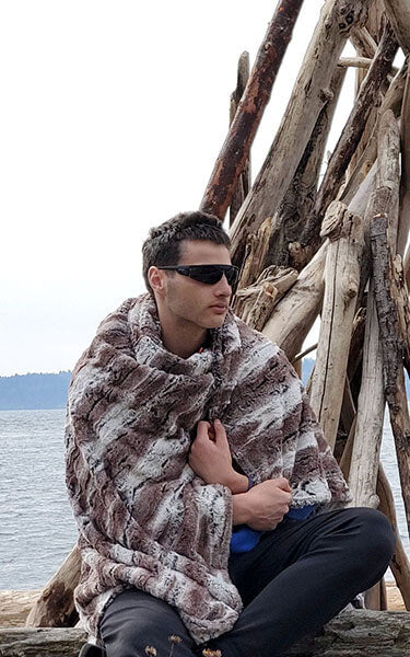 Birch | Luxury Faux Fur Throws | Pandemonium Millinery