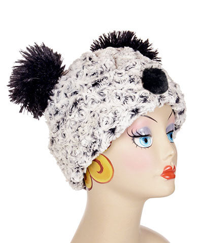 Bear Beanie Hat - Assorted Short Faux Furs