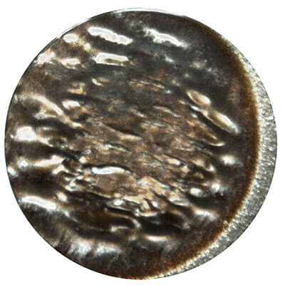 Button in Silver Gray Moonlight | Pandemonium Millinery