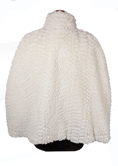 Shown in plush Falkor Faux Fur with Button B19-06 handmade in USA by Pandemonium Seattle