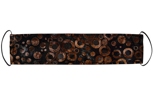 Men's Civvy Box Face Mask in Kona Star | Handmade in Seattle WA | Pandemonium Millinery