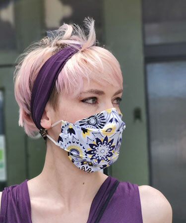 Ear Saver | Purple Haze | Handmade by Pandemonium Seattle WA USA